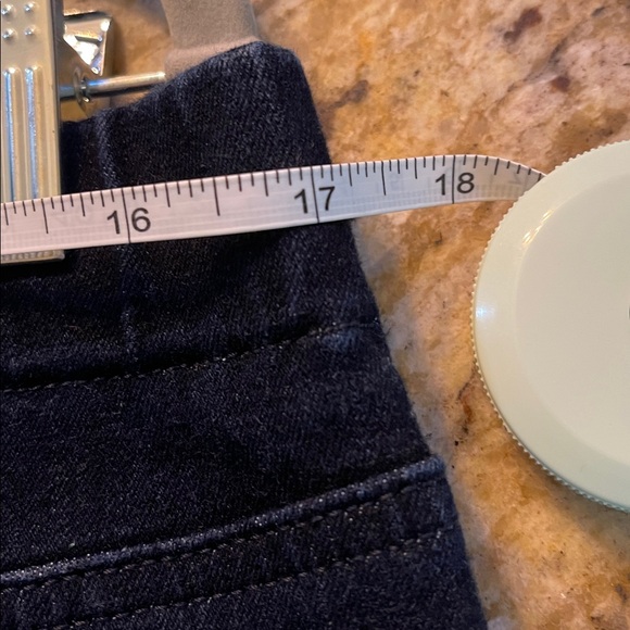 Lands' End Women's Dark Indigo Stretch Skinny Jeans 16L Tall - Picture 8 of 10